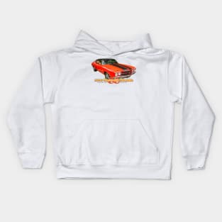 1970 Chevrolet Chevelle SS Hardtop Coupe Kids Hoodie